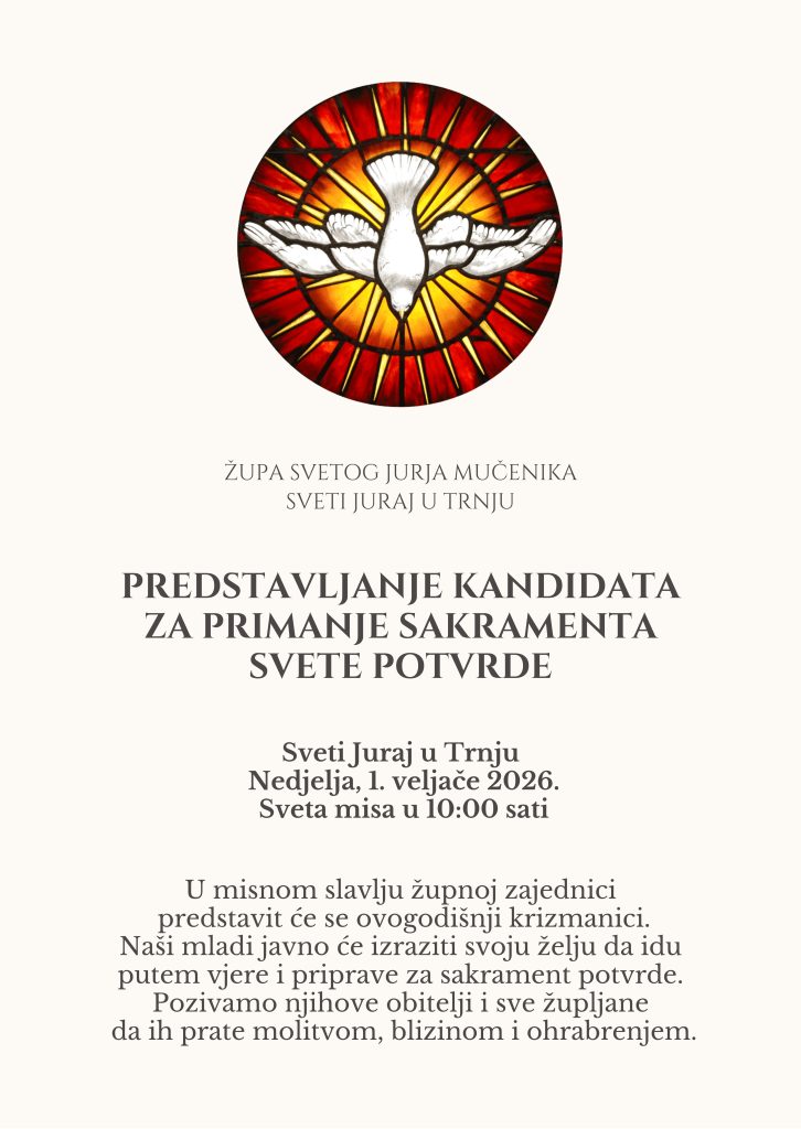 Predstavljanje krizmanika 2026.