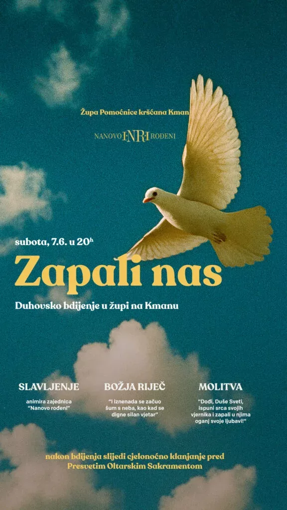 Duhovsko bdijenje u Župi Pomoćnice kršćana na Kmanu