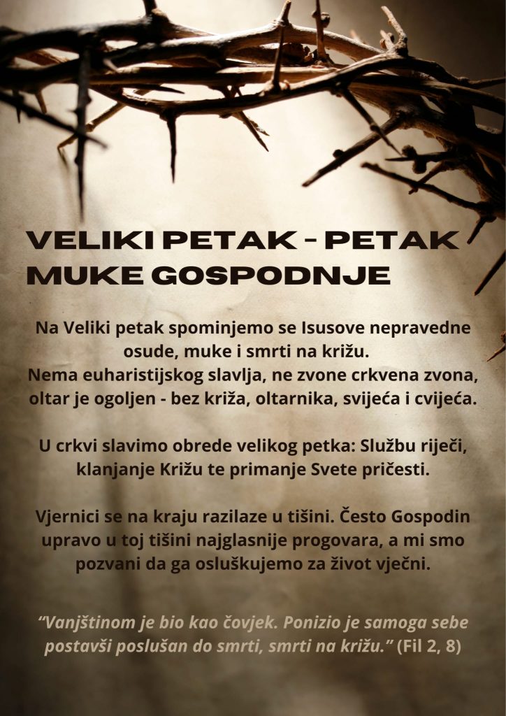 VELIKI PETAK 2026.